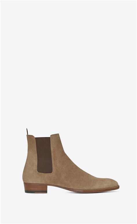 ysl chelsea boots outfit|saint laurent suede chelsea boots.